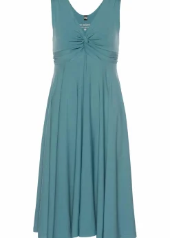 Shirtkleid mit V-Ausschnitt