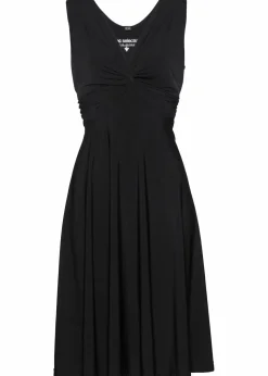 Shirtkleid mit V-Ausschnitt