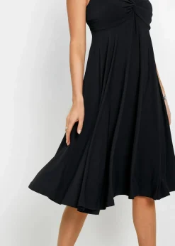 Shirtkleid mit V-Ausschnitt