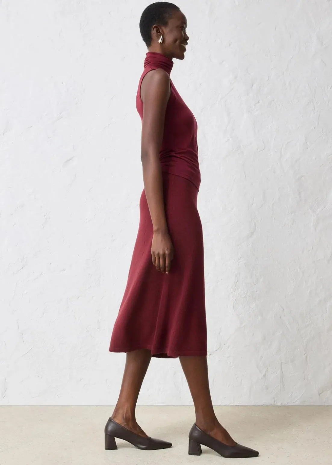 Shirttop aus weichem Woll-Mix