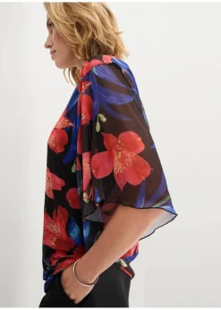 Shirt-Tunika aus Mesh