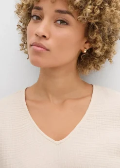 Shirt-Tunika aus softem Musselin