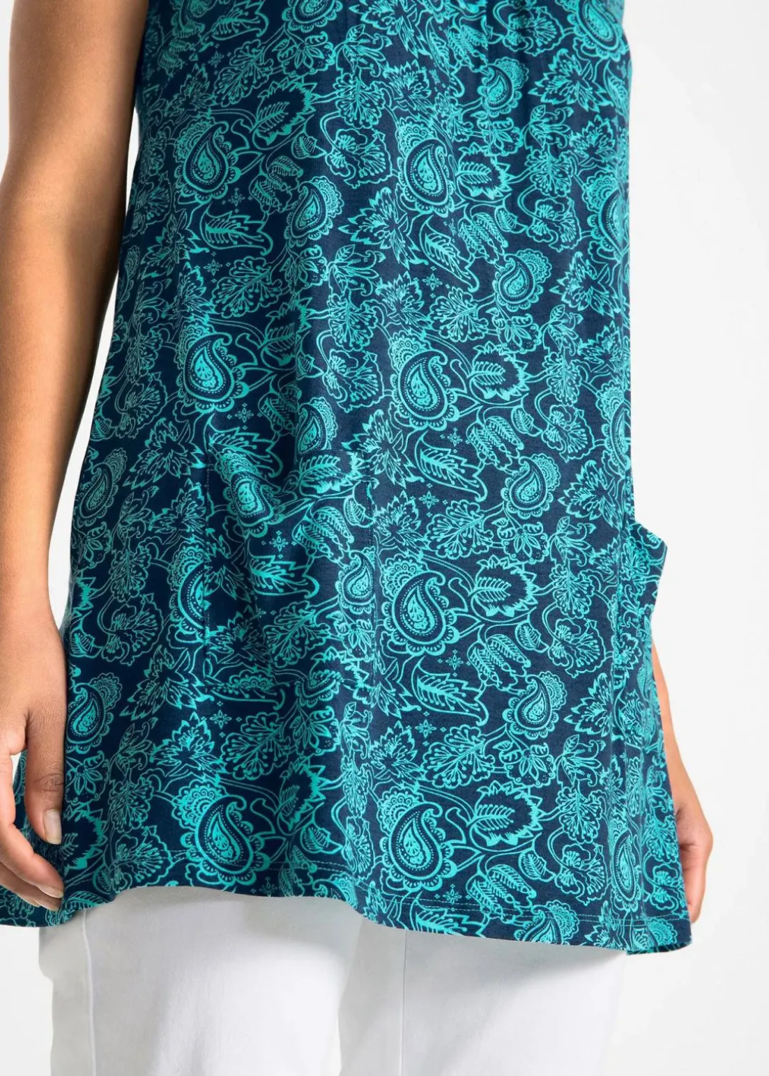 Shirt-Tunika, Kurzarm