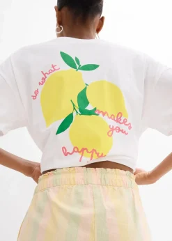 Shorts aus luftigem Leinen-Mix