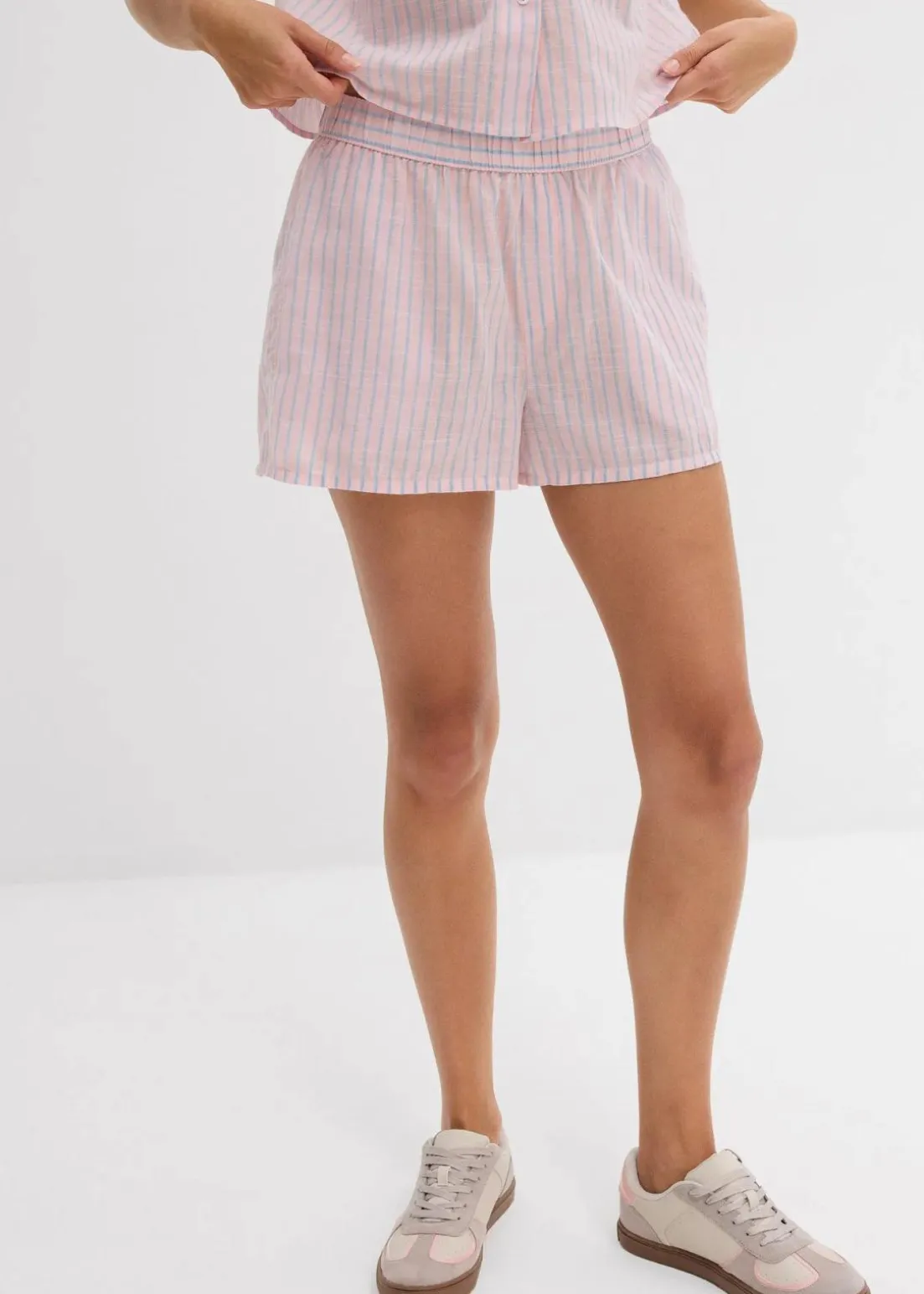 Shorts aus reiner Baumwolle