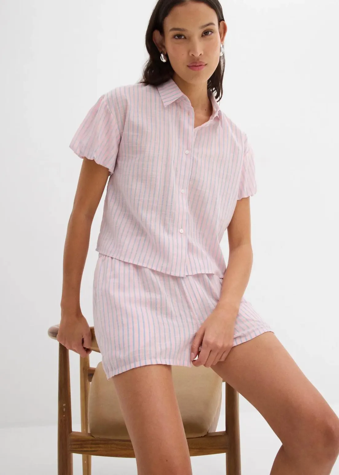 Shorts aus reiner Baumwolle