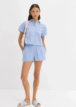 Shorts aus reiner Baumwolle