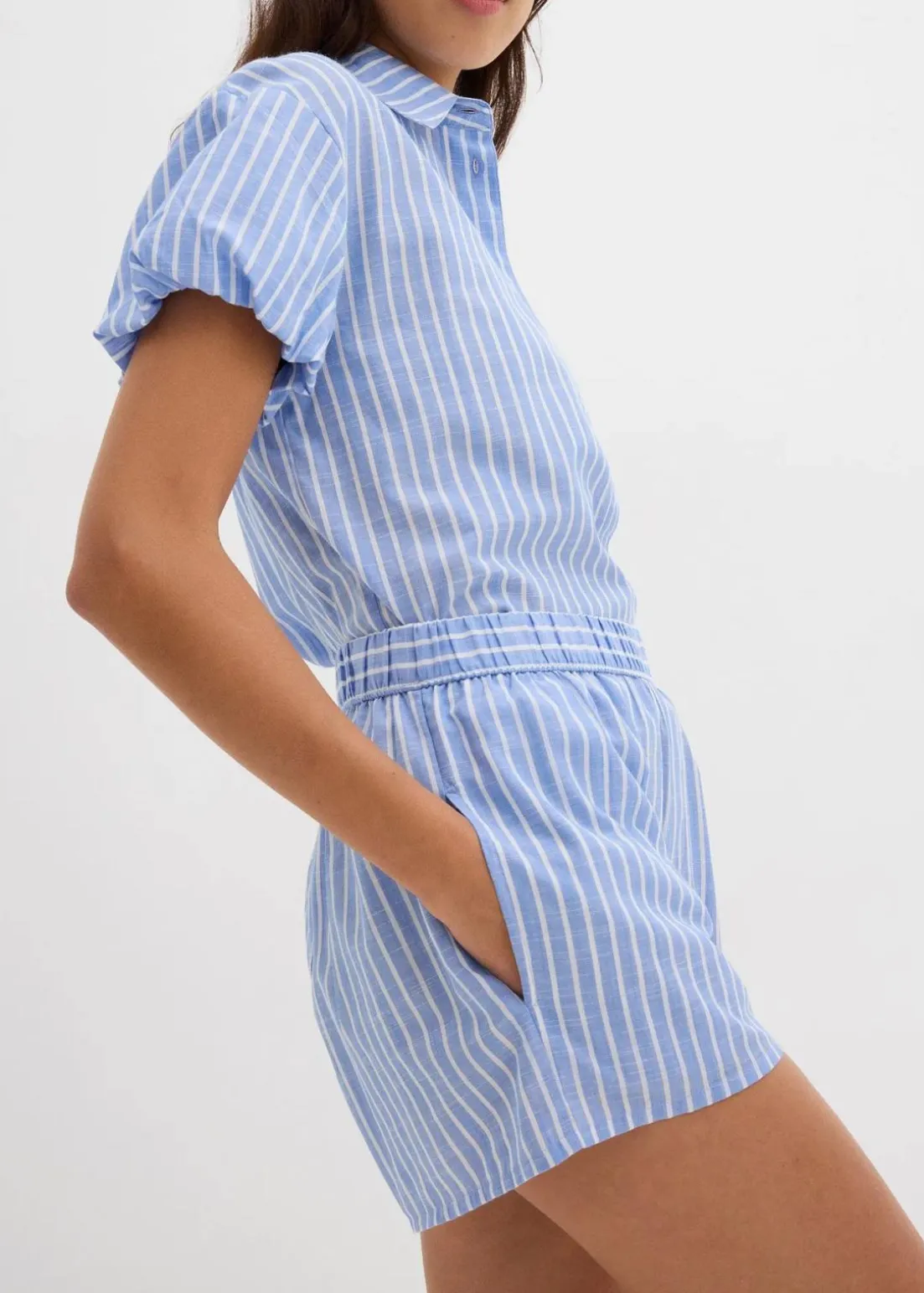 Shorts aus reiner Baumwolle