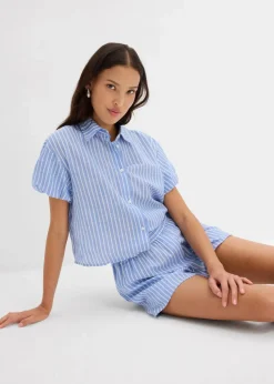 Shorts aus reiner Baumwolle