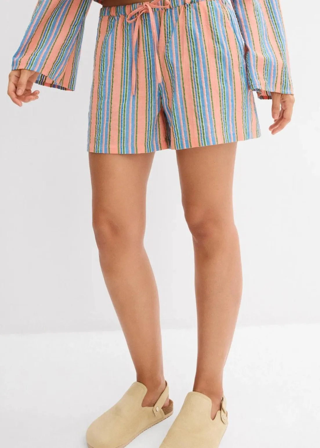 Shorts aus reiner Baumwolle