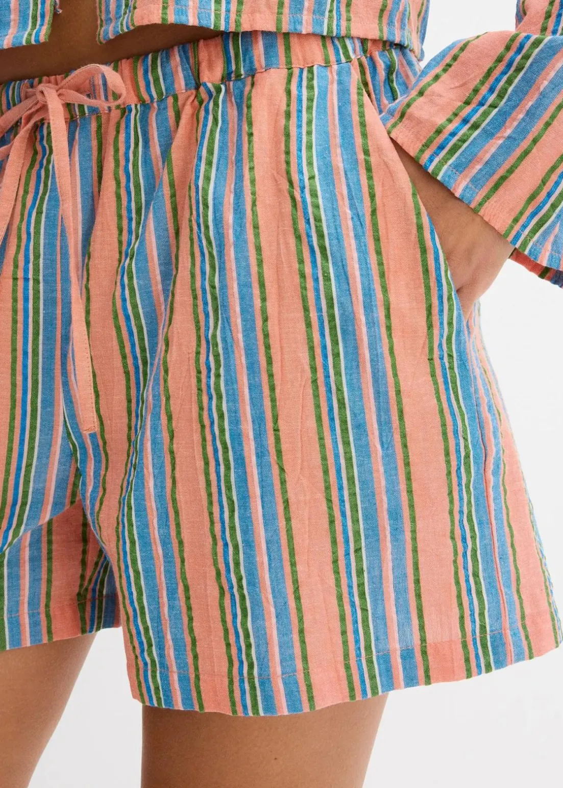 Shorts aus reiner Baumwolle