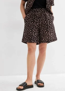 Shorts aus softem Musselin