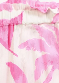 Shorts aus strukturierter Viskose