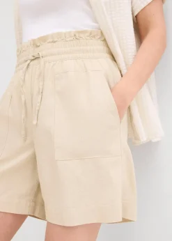 Shorts mit Leinen
