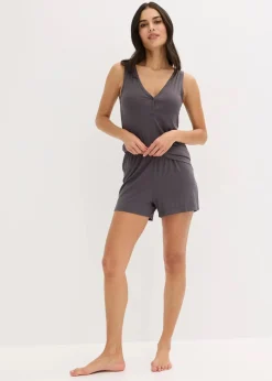 Shorty aus weicher Rippe