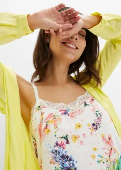 Shorty mit Spaghettiträgern