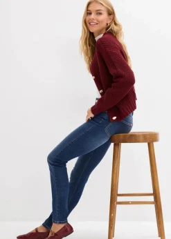 Skinny Jeans Mid Waist, Bio Baumwolle