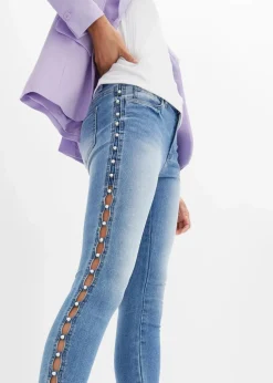 Skinny Jeans Mid Waist, Stretch