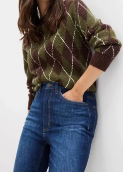 Skinny-Jeans High Waist, Cropped