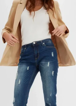 Skinny-Jeans Low Waist, cropped