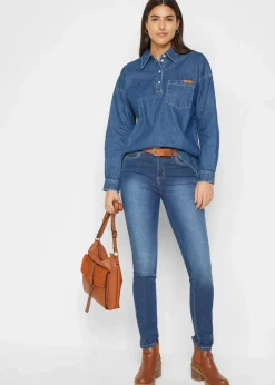 Skinny-Jeans Mid Waist, Stretch