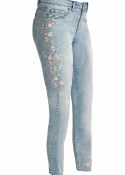 Skinny-Jeans Mid Waist, verkürzt