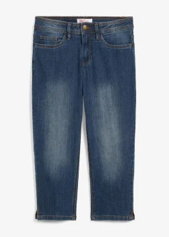 Slim Fit Jeans Mid Waist, cropped