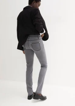 Slim-Fit-Jeans Mid Waist, Super Stretch