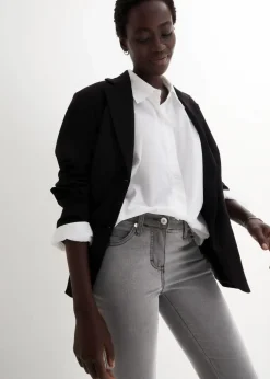 Slim-Fit-Jeans Mid Waist, Super Stretch