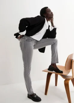 Slim-Fit-Jeans Mid Waist, Super Stretch