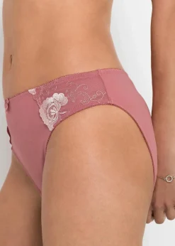 Slip mit Stickerei (2er Pack)