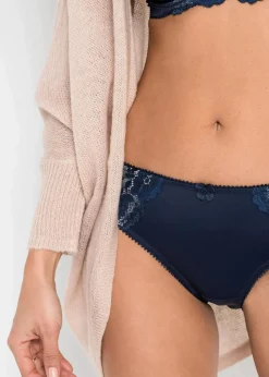 Slip mit zarter Spitze (2er Pack)