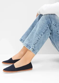 Slipper aus Baumwoll-Canvas