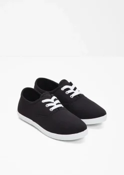 Sneaker aus Baumwoll-Canvas