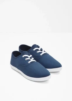 Sneaker aus Baumwoll-Canvas