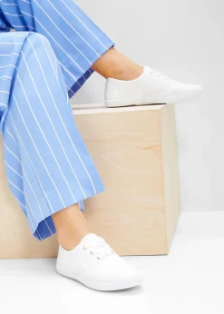 Sneaker aus Baumwoll-Canvas