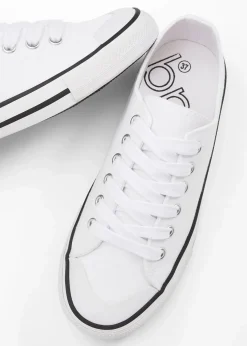 Sneaker aus Baumwoll-Canvas