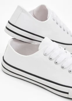 Sneaker aus Baumwoll-Canvas