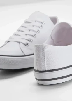 Sneaker aus Baumwoll-Canvas