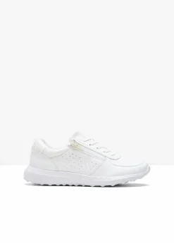 Sneaker mit Glitzersteinen