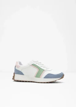 Sneaker mit Profilsohle