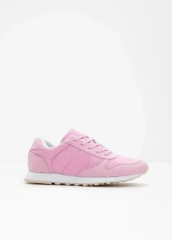 Sneaker mit Satin-Einsatz