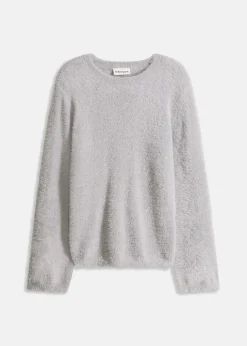 Softer Pullover mit weiten Ärmeln