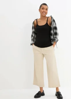 Spaghettiträger-Top aus reiner Bio Baumwolle, (2er-Pack)