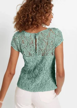 Spitzen-Blusenshirt