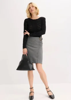 Spitzenbody mit flauschiger Oberfläche