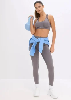 Sport-BH mit mittlerem Halt und leichtem Glanz