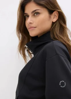 Sport-Jacke mit Stehkragen