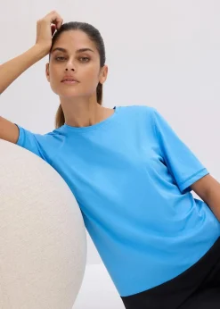 Sport-Shirt mit Strukturoptik