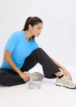 Sport-Shirt mit Strukturoptik